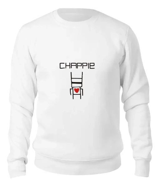 Заказать свитшот в Москве. Женский свитшот хлопковый Чаппи (Chappie) от coolmag - готовые дизайны и нанесение принтов.