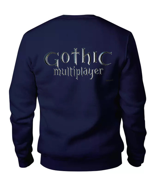 Заказать свитшот в Москве. Женский свитшот хлопковый GOTHIC от robus - готовые дизайны и нанесение принтов.