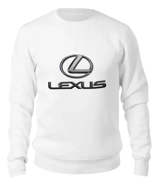 Заказать свитшот в Москве. Женский свитшот хлопковый LEXUS  от DESIGNER   - готовые дизайны и нанесение принтов.