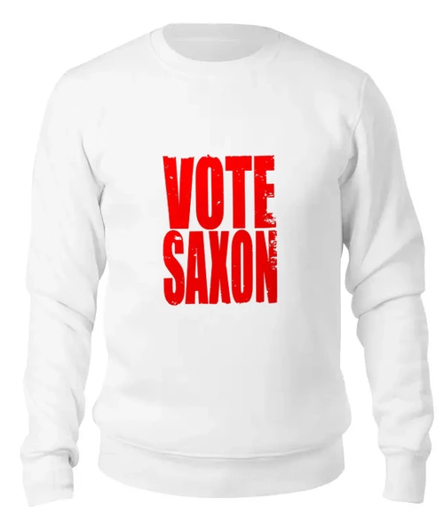 Заказать свитшот в Москве. Женский свитшот хлопковый Vote Saxon (Doctor Who) от coolmag - готовые дизайны и нанесение принтов.