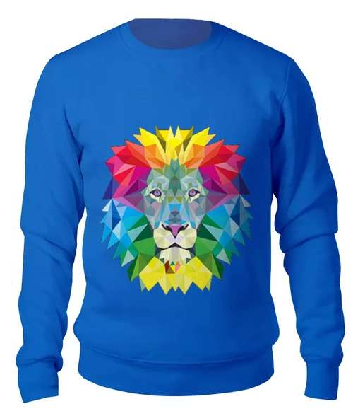 Заказать свитшот в Москве. Женский свитшот хлопковый Король лев от YellowCloverShop - готовые дизайны и нанесение принтов.