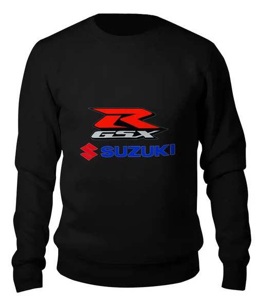 Заказать свитшот в Москве. Женский свитшот хлопковый R gsx suzuki sport от Elvis - готовые дизайны и нанесение принтов.