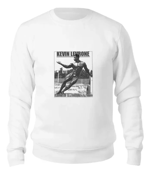 Заказать свитшот в Москве. Женский свитшот хлопковый Kevin Levrone / Кевин Леврон  от KinoArt - готовые дизайны и нанесение принтов.