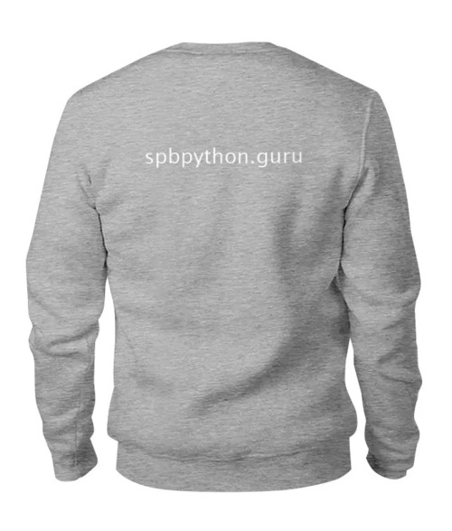 Заказать свитшот в Москве. Женский свитшот хлопковый SPb Python Classic Design Hoodie от SPb Python - готовые дизайны и нанесение принтов.