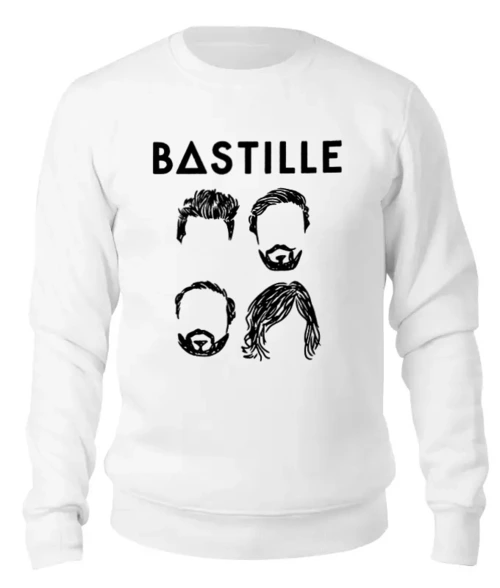 Заказать свитшот в Москве. Женский свитшот хлопковый Bastille  от geekbox - готовые дизайны и нанесение принтов.