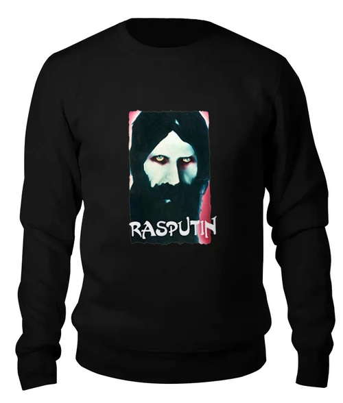 Заказать свитшот в Москве. Женский свитшот хлопковый Rasputin от Leichenwagen - готовые дизайны и нанесение принтов.