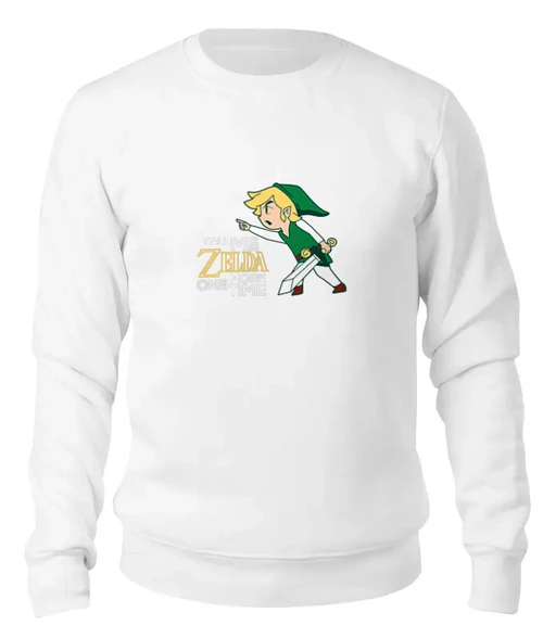 Заказать свитшот в Москве. Женский свитшот хлопковый Link (Legend of Zelda) от originals - готовые дизайны и нанесение принтов.