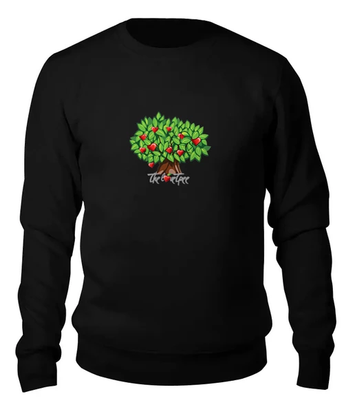 Заказать свитшот в Москве. Женский свитшот хлопковый iCalistini The Love Tree Дерево Любви от iCALISTIni - готовые дизайны и нанесение принтов.