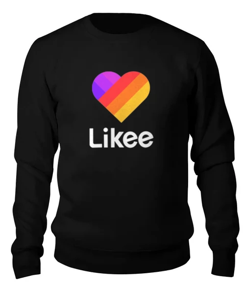 Заказать свитшот в Москве. Женский свитшот хлопковый Likee  от DESIGNER   - готовые дизайны и нанесение принтов.