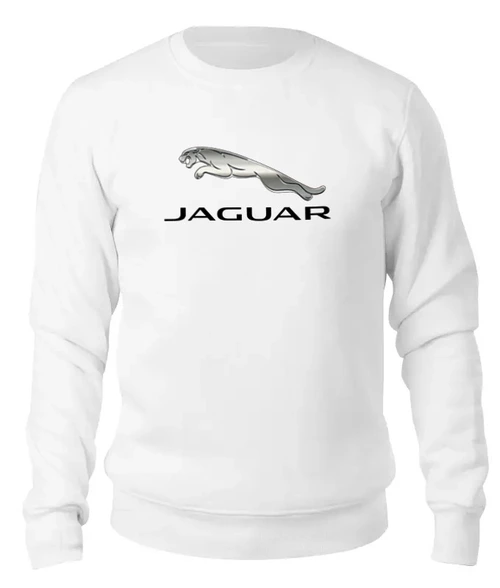 Заказать свитшот в Москве. Женский свитшот хлопковый JAGUAR  от DESIGNER   - готовые дизайны и нанесение принтов.