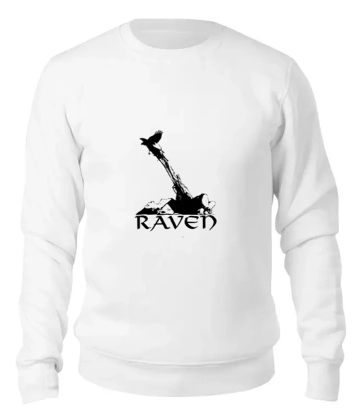 Заказать свитшот в Москве. Женский свитшот хлопковый Raven Brand от Raven - готовые дизайны и нанесение принтов.