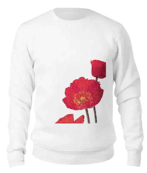 Заказать свитшот в Москве. Женский свитшот хлопковый Stylish colors от Abstractiya - готовые дизайны и нанесение принтов.