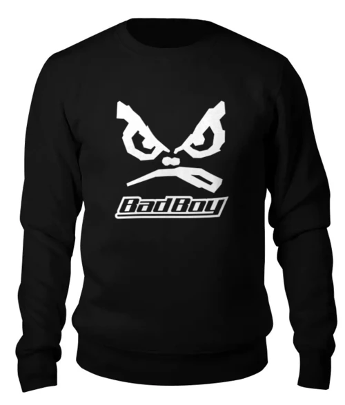 Заказать свитшот в Москве. Женский свитшот хлопковый Bad Boy от DESIGNER   - готовые дизайны и нанесение принтов.