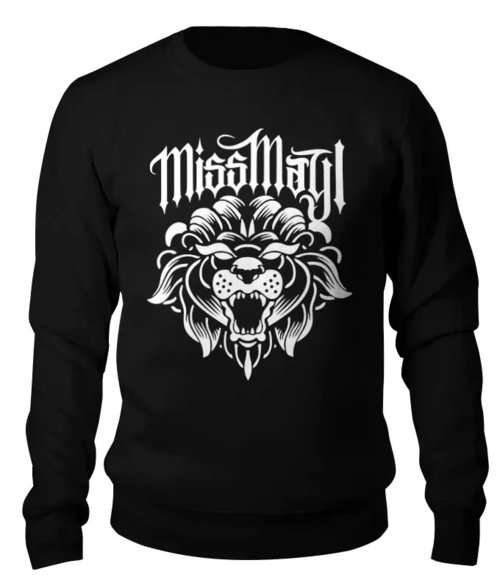 Заказать свитшот в Москве. Женский свитшот хлопковый Miss May I от geekbox - готовые дизайны и нанесение принтов.