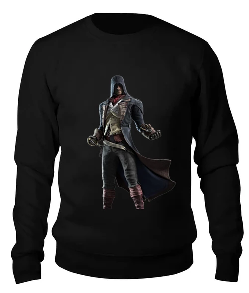Заказать свитшот в Москве. Женский свитшот хлопковый Assassin's brotherhood от Андрей Тамбов - готовые дизайны и нанесение принтов.