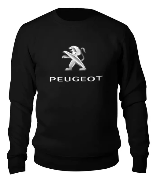Заказать свитшот в Москве. Женский свитшот хлопковый PEUGEOT от DESIGNER   - готовые дизайны и нанесение принтов.