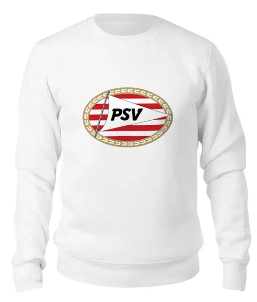 Заказать свитшот в Москве. Женский свитшот хлопковый PSV FC от THE_NISE  - готовые дизайны и нанесение принтов.