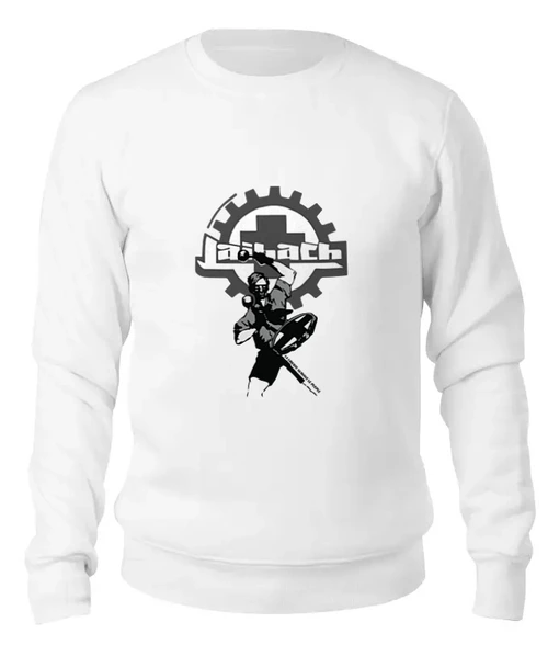 Заказать свитшот в Москве. Женский свитшот хлопковый Laibach / Drummer Boy от OEX design - готовые дизайны и нанесение принтов.