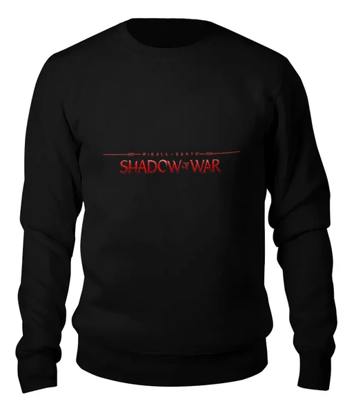 Заказать свитшот в Москве. Женский свитшот хлопковый Shadow of War от THE_NISE  - готовые дизайны и нанесение принтов.