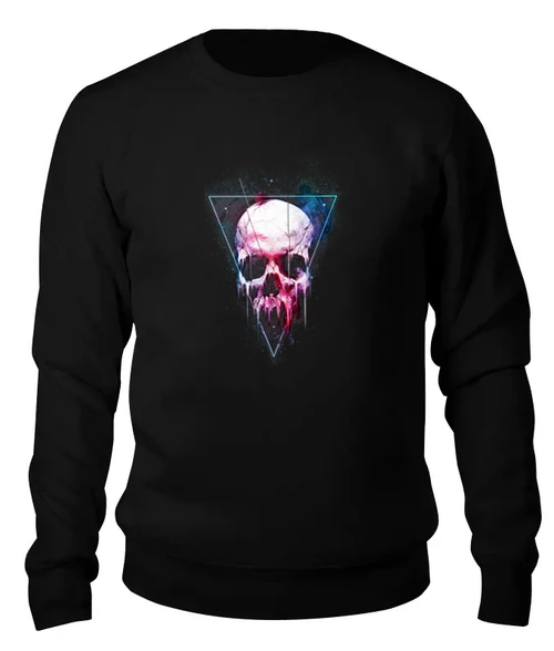 Заказать свитшот в Москве. Женский свитшот хлопковый Вселенная от skull - готовые дизайны и нанесение принтов.