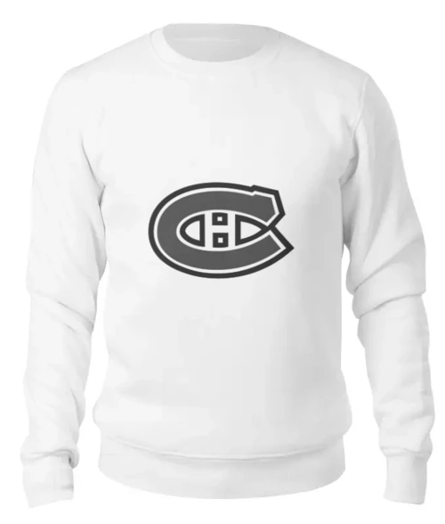 Заказать свитшот в Москве. Женский свитшот хлопковый Montreal Canadiens  от kspsshop - готовые дизайны и нанесение принтов.