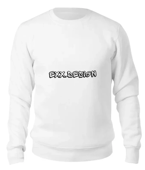 Заказать свитшот в Москве. Женский свитшот хлопковый Exx.Design от mrporandox@gmail.com - готовые дизайны и нанесение принтов.