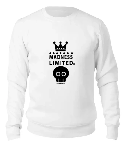 Заказать свитшот в Москве. Женский свитшот хлопковый Madness от Pinky-Winky - готовые дизайны и нанесение принтов.