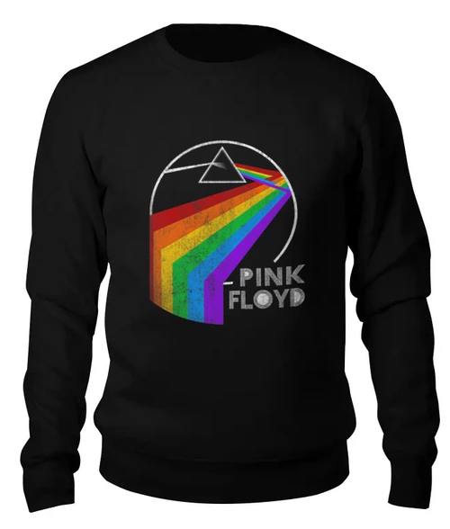 Заказать свитшот в Москве. Женский свитшот хлопковый Pink Floyd от geekbox - готовые дизайны и нанесение принтов.