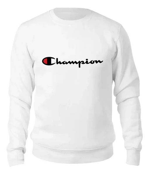 Заказать свитшот в Москве. Женский свитшот хлопковый Champion от DESIGNER   - готовые дизайны и нанесение принтов.
