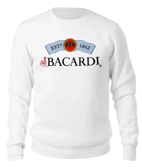 Заказать свитшот в Москве. Женский свитшот хлопковый Bacardi от balden - готовые дизайны и нанесение принтов.