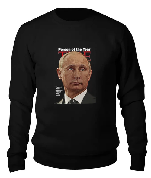 Заказать свитшот в Москве. Женский свитшот хлопковый Putin от Leichenwagen - готовые дизайны и нанесение принтов.