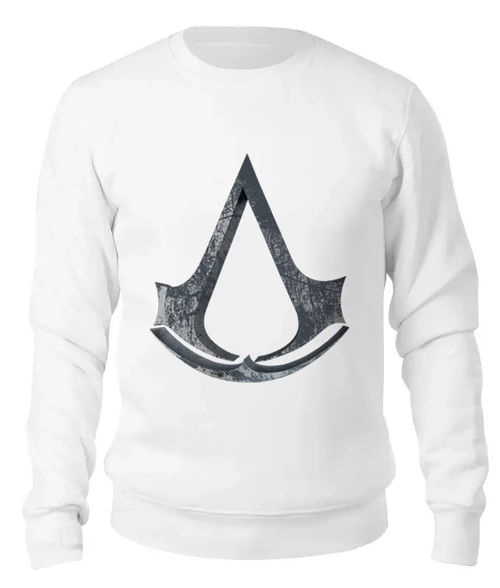 Заказать свитшот в Москве. Женский свитшот хлопковый Assassin’s Creed от GeekFox  - готовые дизайны и нанесение принтов.