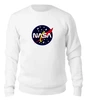 Заказать свитшот в Москве. Женский свитшот хлопковый NASA  от queen  - готовые дизайны и нанесение принтов.