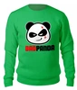 Заказать свитшот в Москве. Женский свитшот хлопковый Bad Panda от T-shirt print  - готовые дизайны и нанесение принтов.