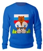 Заказать свитшот в Москве. Женский свитшот хлопковый Русский медведь от T-shirt print  - готовые дизайны и нанесение принтов.
