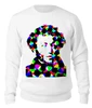 Заказать свитшот в Москве. Женский свитшот хлопковый Пушкин от d_ari.design@mail.ru - готовые дизайны и нанесение принтов.