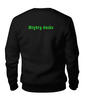 Заказать свитшот в Москве. Женский свитшот хлопковый Mighty ducks от Vinli.shop  - готовые дизайны и нанесение принтов.