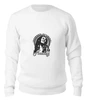 Заказать свитшот в Москве. Женский свитшот хлопковый Bob Marley от Fedor - готовые дизайны и нанесение принтов.