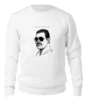 Заказать свитшот в Москве. Женский свитшот хлопковый Freddie Mercury - Queen от Leichenwagen - готовые дизайны и нанесение принтов.