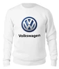 Заказать свитшот в Москве. Женский свитшот хлопковый Volkswagen от DESIGNER   - готовые дизайны и нанесение принтов.