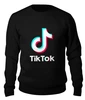 Заказать свитшот в Москве. Женский свитшот хлопковый TikTok  от DESIGNER   - готовые дизайны и нанесение принтов.