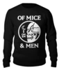 Заказать свитшот в Москве. Женский свитшот хлопковый Of Mice & Men от geekbox - готовые дизайны и нанесение принтов.