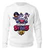 Заказать свитшот в Москве. Женский свитшот хлопковый Brawl Stars от vista12761@rambler.ru - готовые дизайны и нанесение принтов.