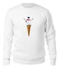 Заказать свитшот в Москве. Женский свитшот хлопковый Снеговик от printik - готовые дизайны и нанесение принтов.