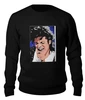 Заказать свитшот в Москве. Женский свитшот хлопковый Michael Jackson  от KinoArt - готовые дизайны и нанесение принтов.