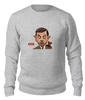 Заказать свитшот в Москве. Женский свитшот хлопковый Mr.Bean от Leichenwagen - готовые дизайны и нанесение принтов.