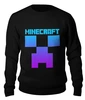 Заказать свитшот в Москве. Женский свитшот хлопковый MINECRAFT CREEPER от weeert - готовые дизайны и нанесение принтов.