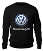 Заказать свитшот в Москве. Женский свитшот хлопковый Volkswagen от DESIGNER   - готовые дизайны и нанесение принтов.