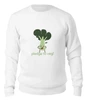 Заказать свитшот в Москве. Женский свитшот хлопковый Pledge to veg от skynatural - готовые дизайны и нанесение принтов.