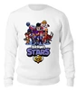 Заказать свитшот в Москве. Женский свитшот хлопковый Brawl Stars от vista12761@rambler.ru - готовые дизайны и нанесение принтов.